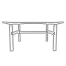 Fyrbens elektriskt lyftbord